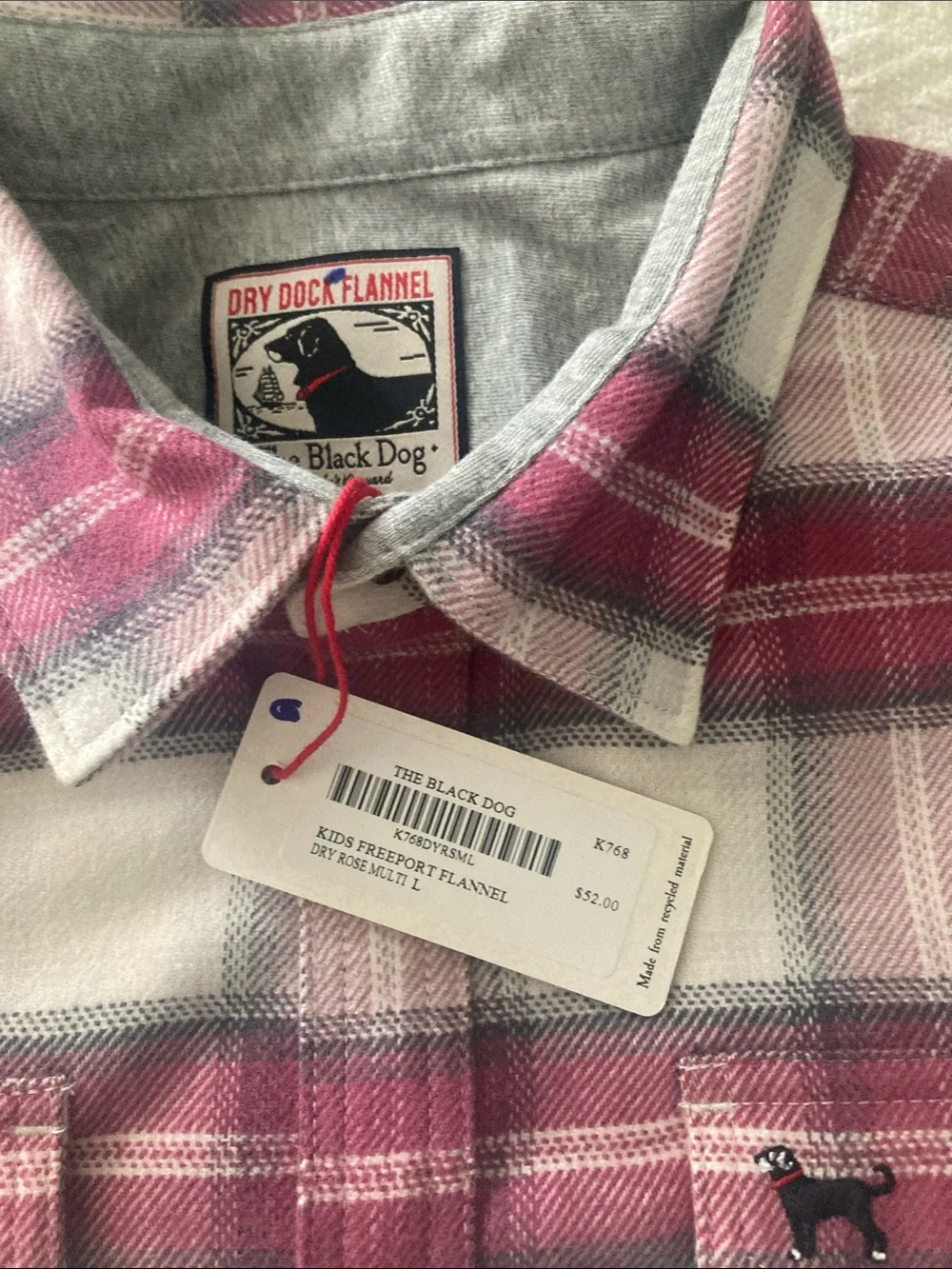 The Black Dog soft plaid